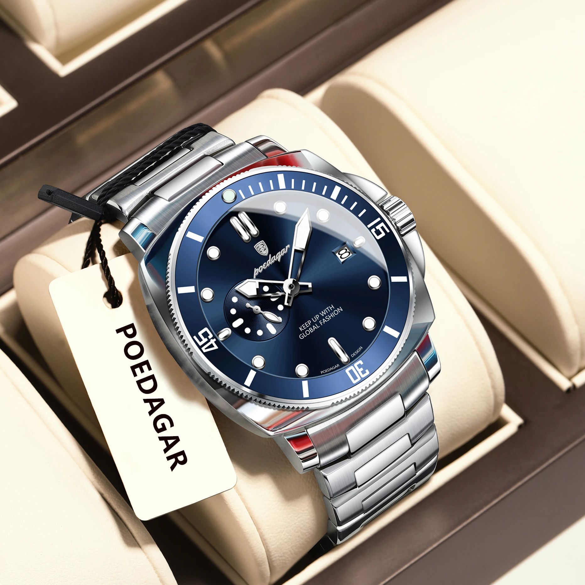Luxury Watch Longines - POEDAGAR Top Fashion Luxury Watch For