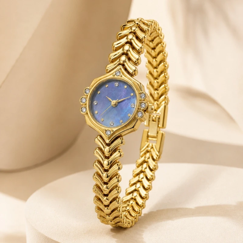 Luxury Watch Top 10 - Golden Women's Bracelet Watch Top Brand