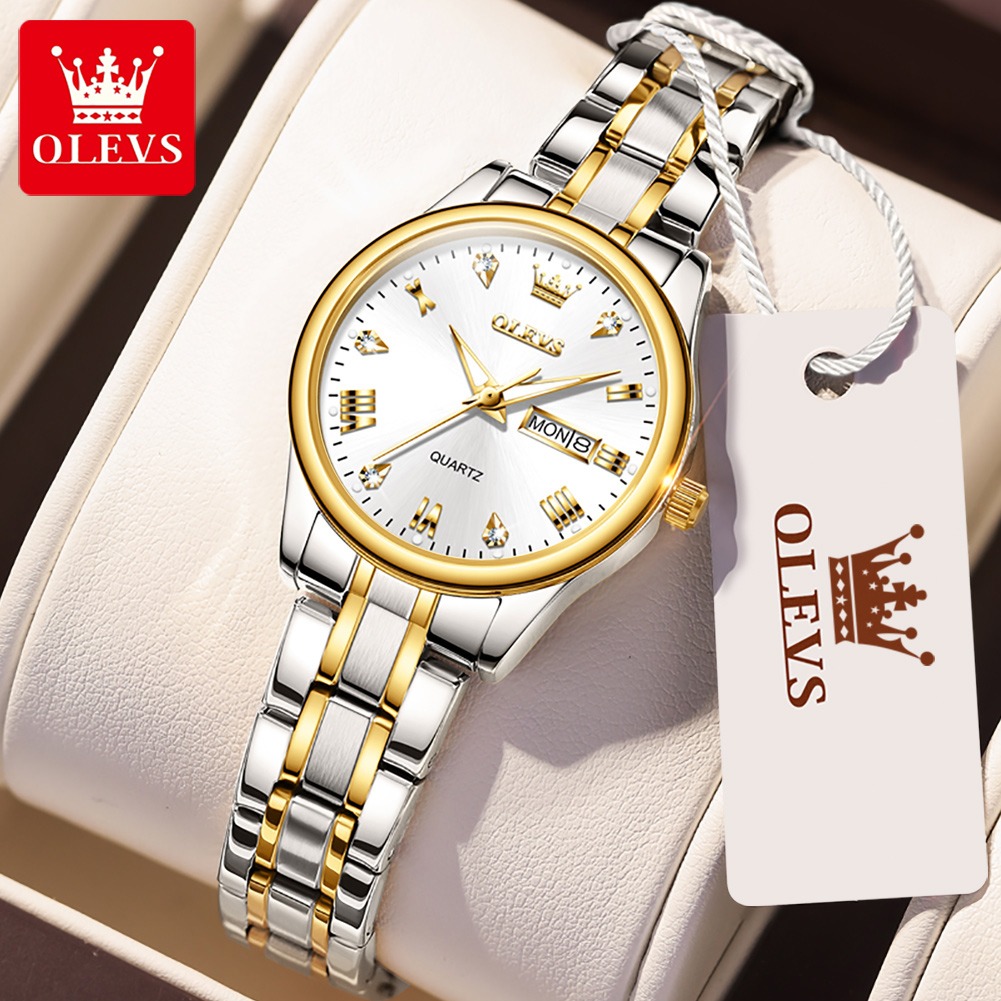 Luxury Watch Moon Phase - OLEVS 5563 New Fashion Women Quartz