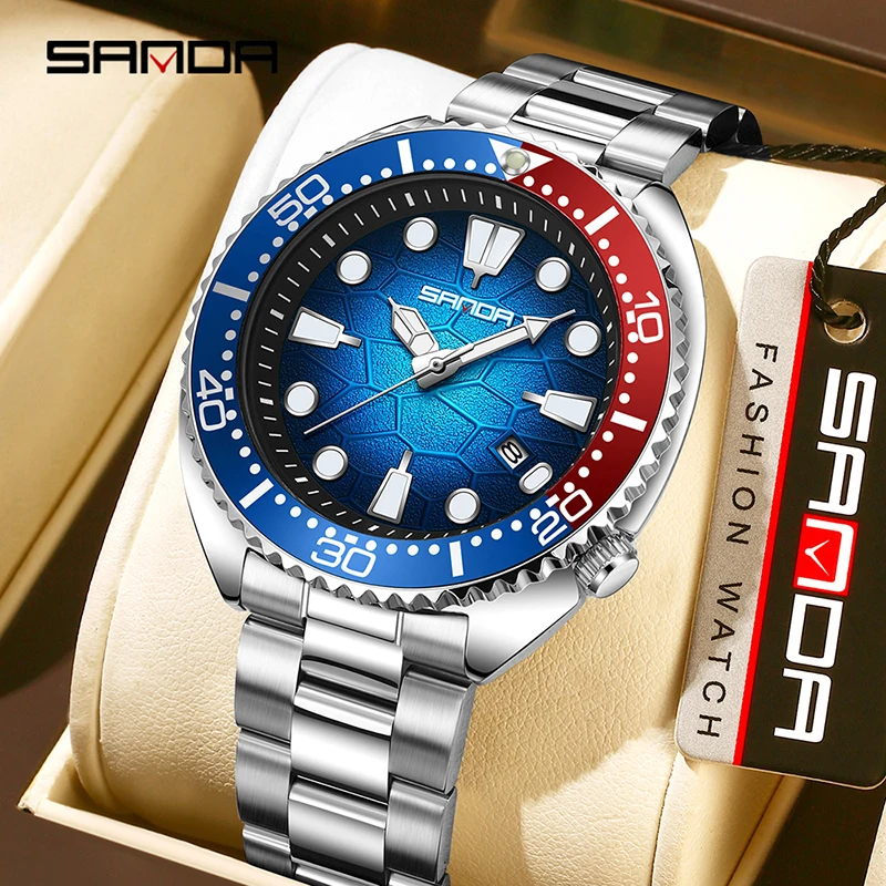 Luxury Watch Japan - SANDA Classic Business Men's Quartz Watch