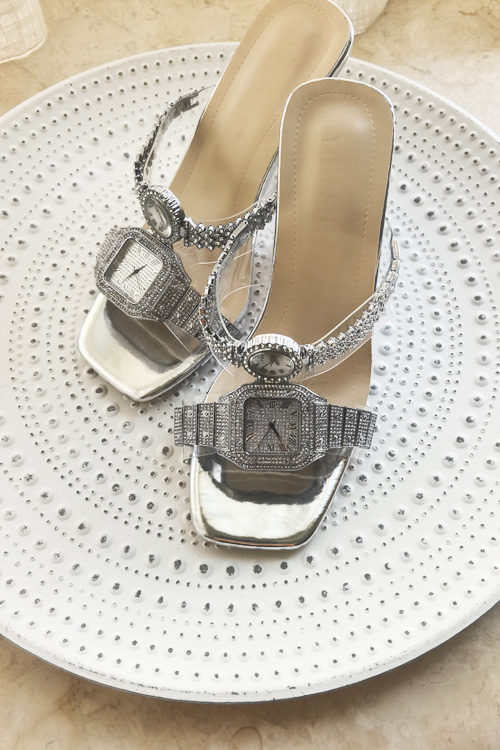 Luxury Watch Diamond - Original design Crystal watch high heels