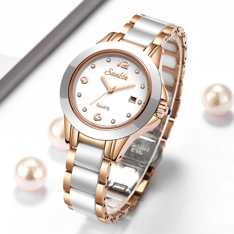 Luxury Watch Diamond - Sunkta Fashion Casual Quartz Woman Watch
