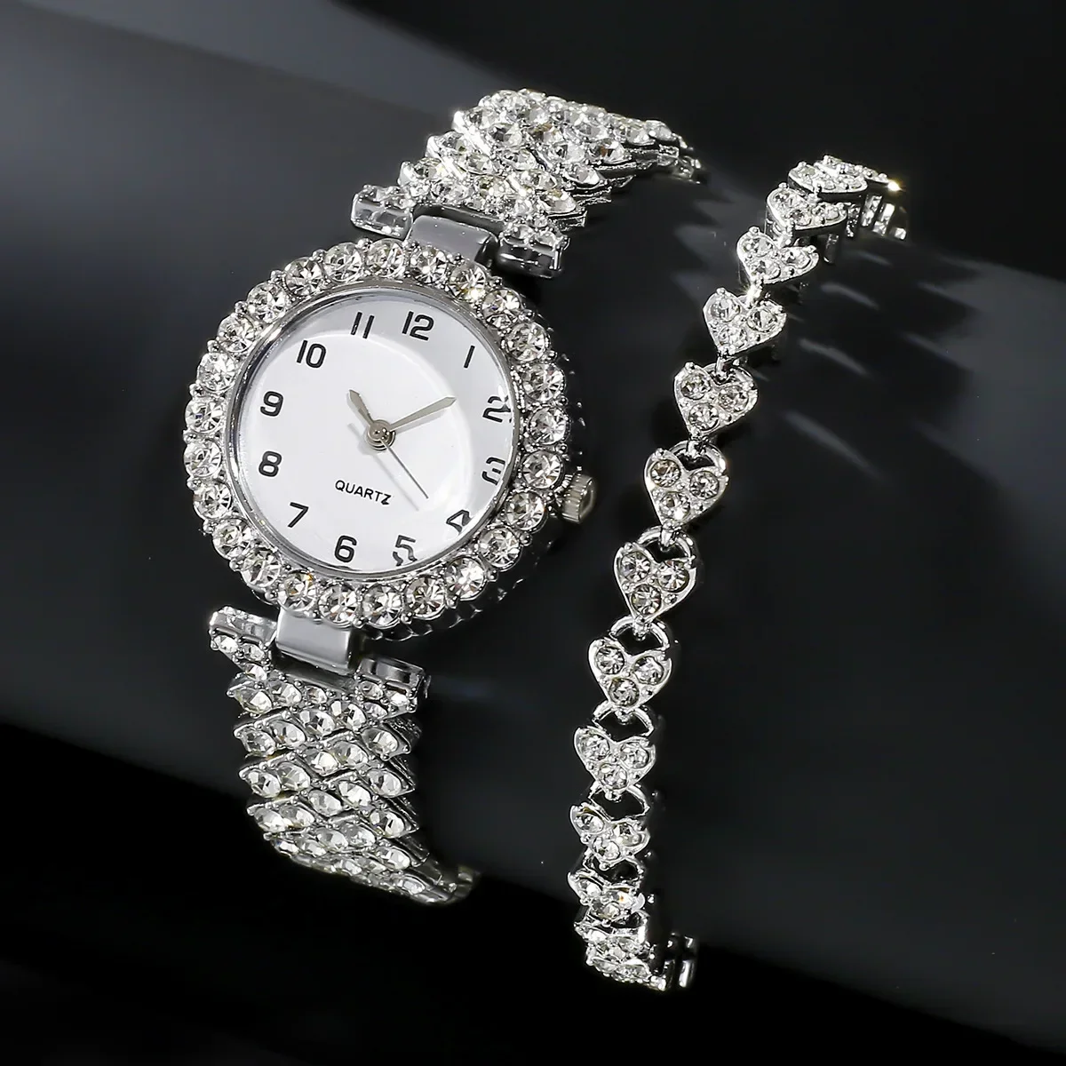 Luxury Watch Girl - 1pcs/2pcs Luxury Fashion Women Watch Set