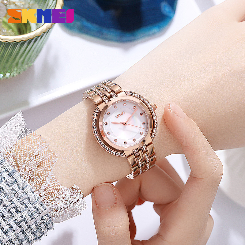 Luxury Women'S Watch - Womens Bracelet Quartz Watches Luxury Rhinestone
