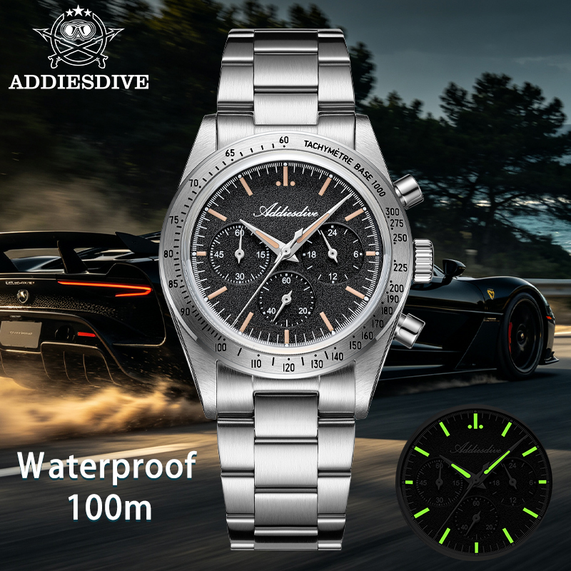 Luxury Watch Levels - ADDIESDIVE NEW Chronograph Watch 0S20 Movement