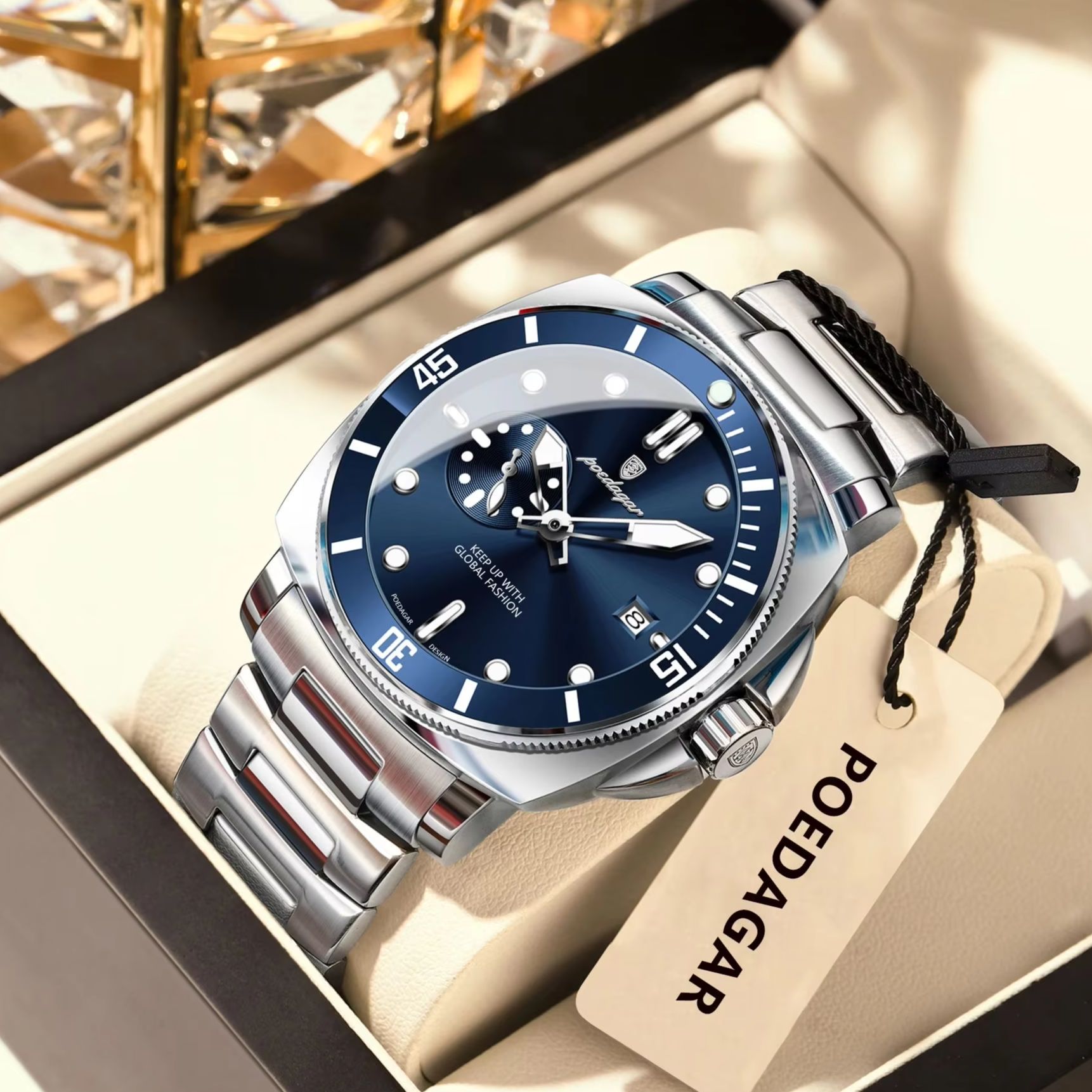 POEDAGAR Top Fashion Luxury Wa - đánh giá và giá Luxury Watch Longines