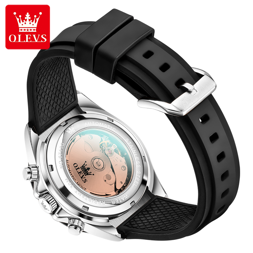 OLEVS 6713 Business Men's Watc - đánh giá và giá Luxury Watch Moon Phase