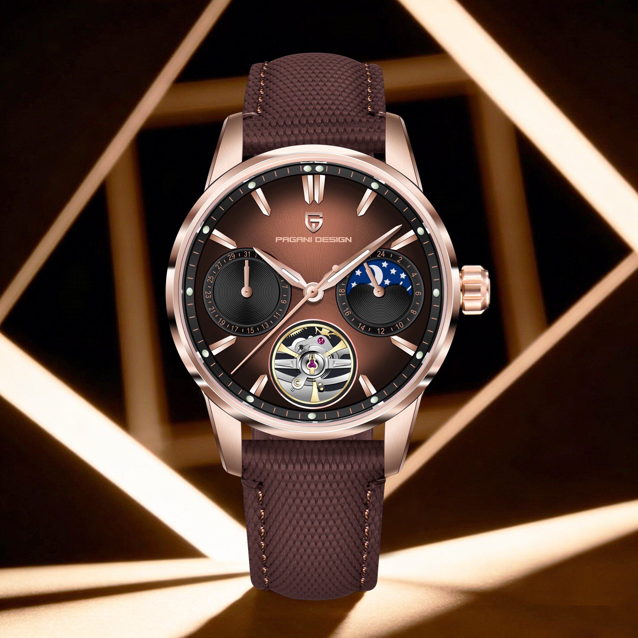PAGANI DESIGN Limited Edition  - đánh giá và giá Moonphase Complication Watch