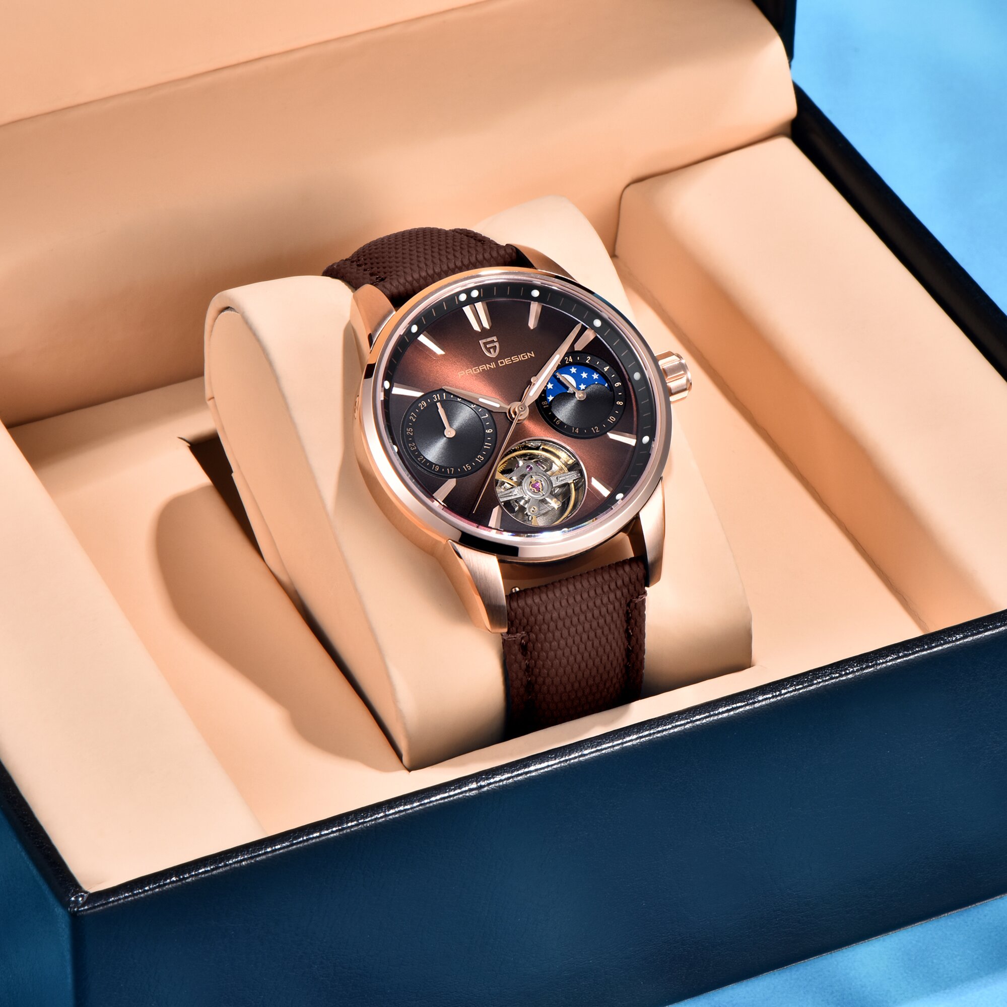 PAGANI DESIGN Limited Edition  - đánh giá và giá Moonphase Complication Watch
