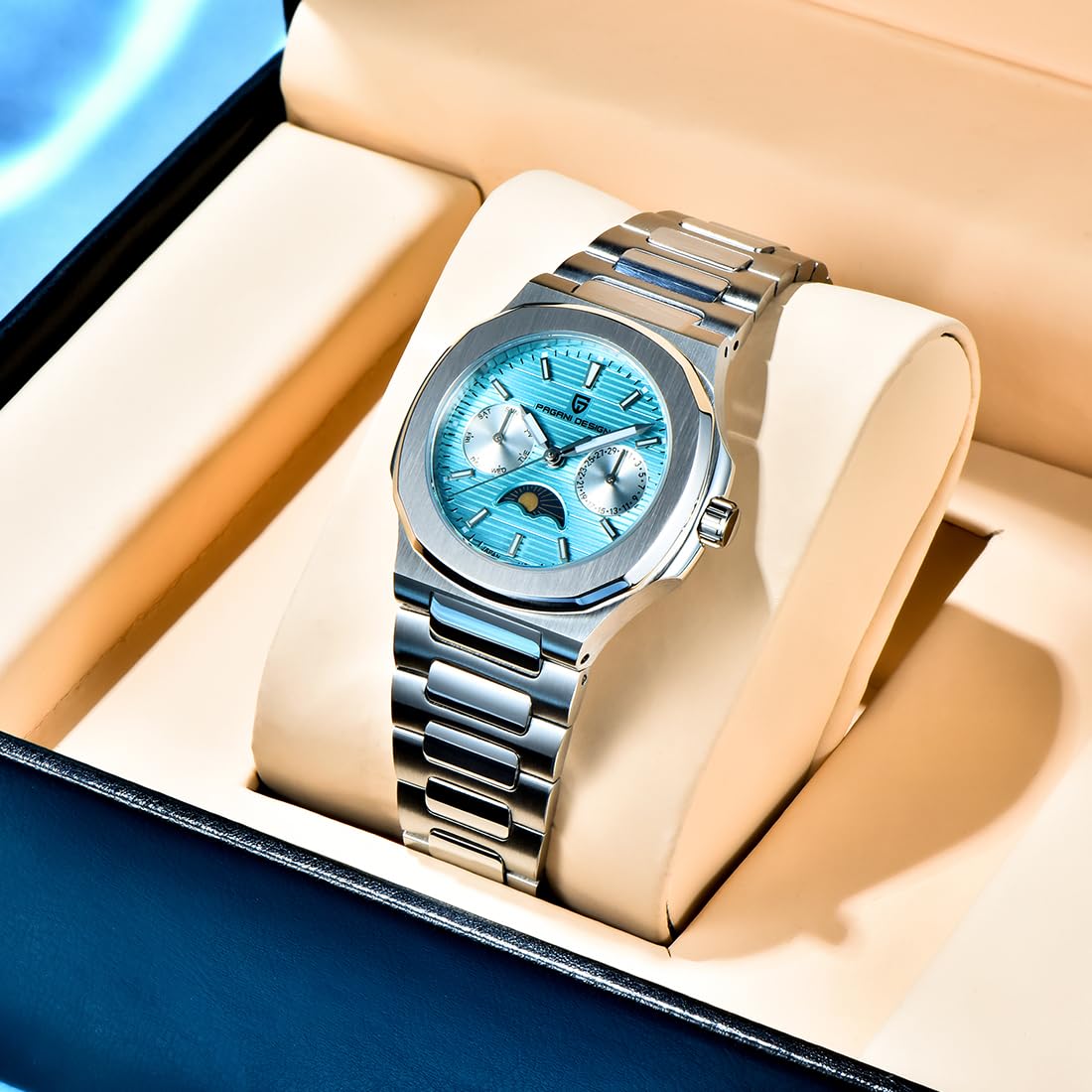 PAGANI DESIGN PD-1786 Quartz W - đánh giá và giá Sapphire Crystal Display
