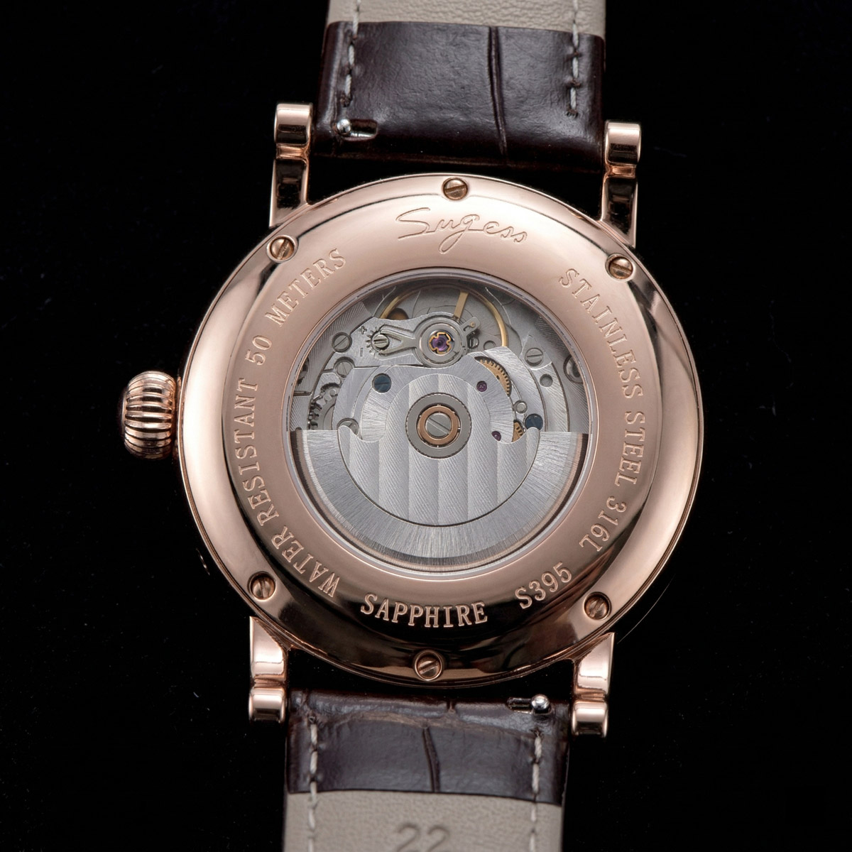 Sugess Men Watches Tianjin ST2 - đánh giá và giá Moonphase Complication Watch