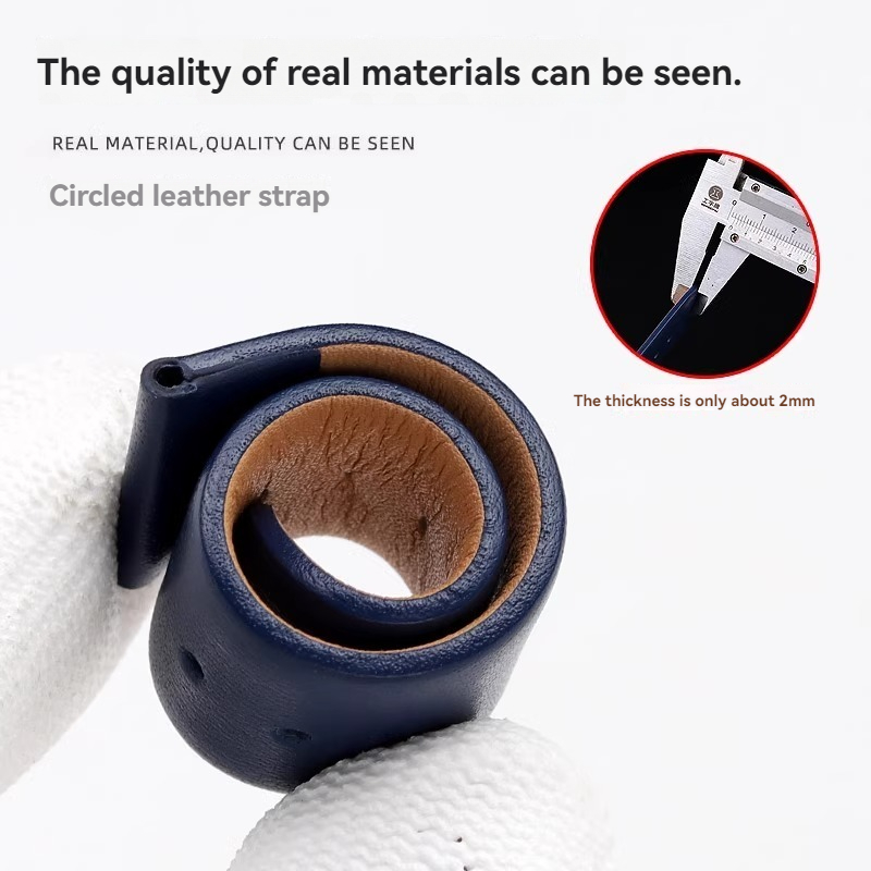 20mm Cowhide Watch Strap For C - đánh giá và giá Moonphase Complication Watch