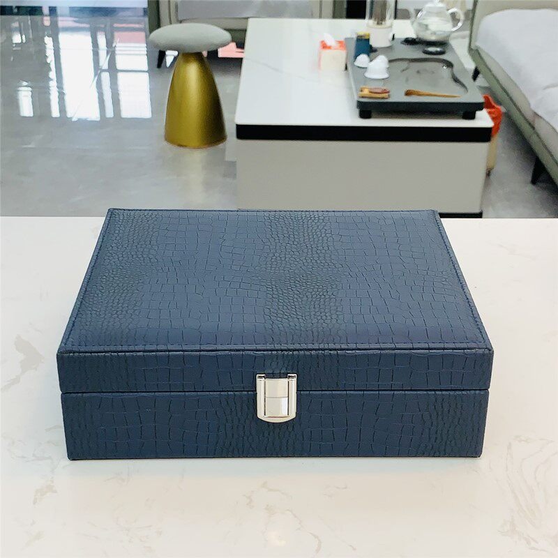 Portable Jewelry Box Leather L - đánh giá và giá Luxury Watch E Jewellery