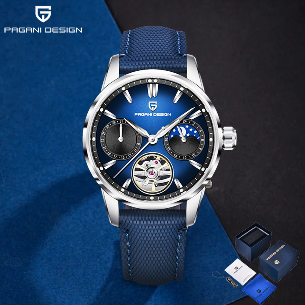 2025Pagani design Tourbillon L - đánh giá và giá Luxury Watch Moon Phase