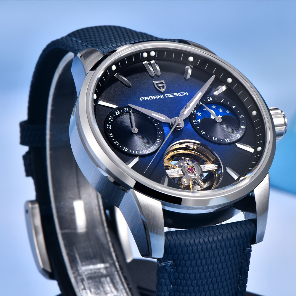 2025Pagani design Tourbillon L - đánh giá và giá Luxury Watch Moon Phase