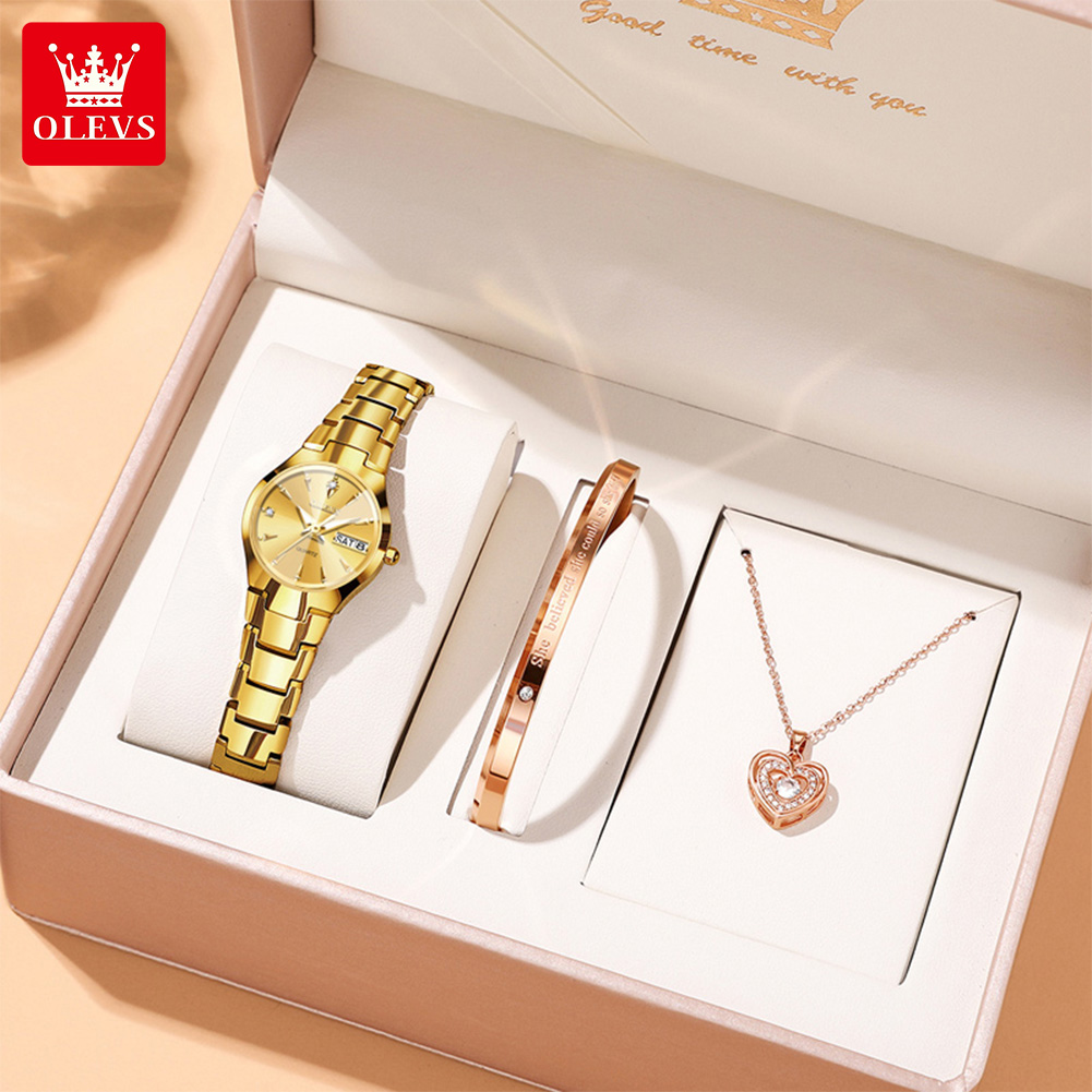 OLEVS Ladies Watch 8697 Luxury - đánh giá và giá Luxury Women'S Watch
