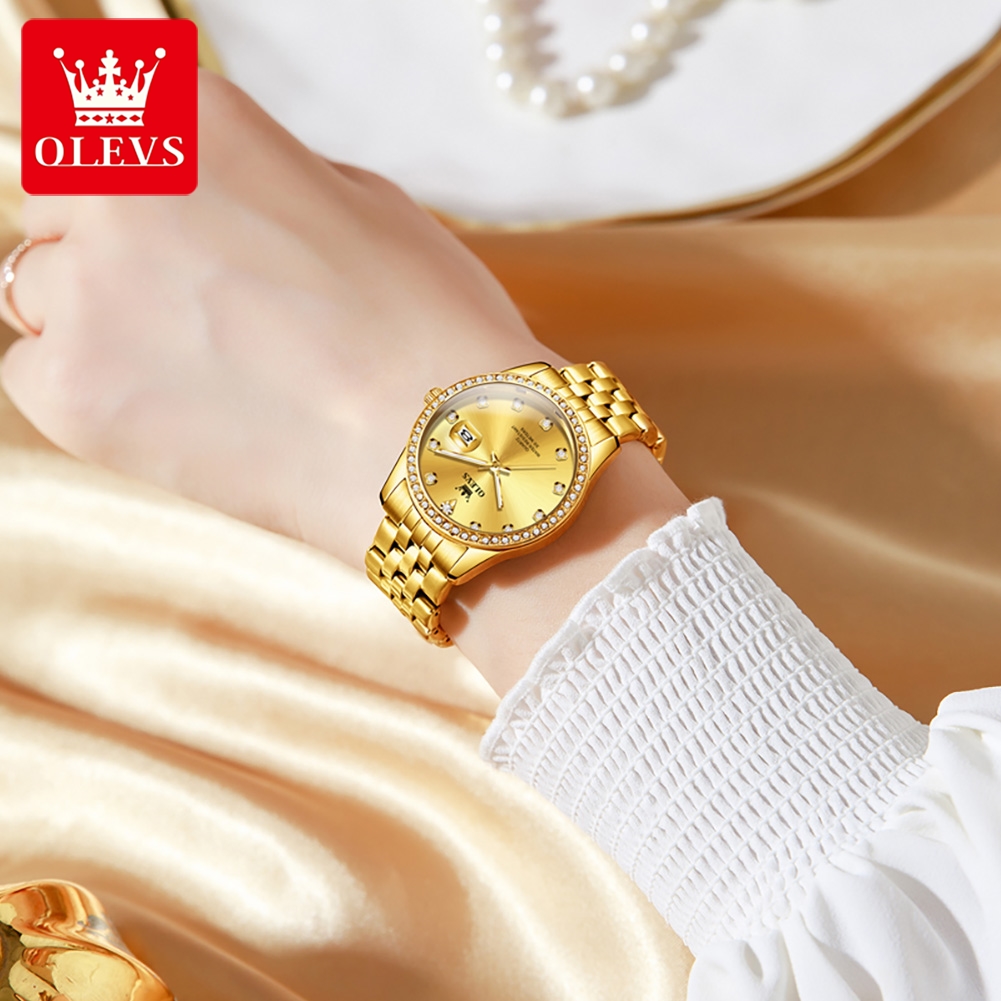 OLEVS 3629 Luxury Top Brand Qu - đánh giá và giá Luxury Watch Top 10