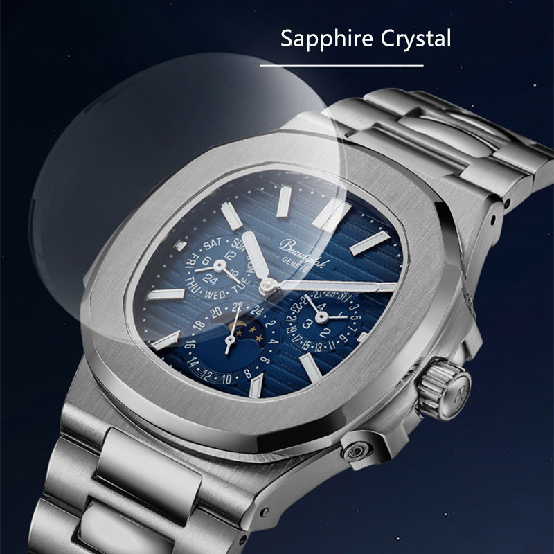 Switzerland Rinifa Multifuncti - đánh giá và giá Moonphase Complication Watch