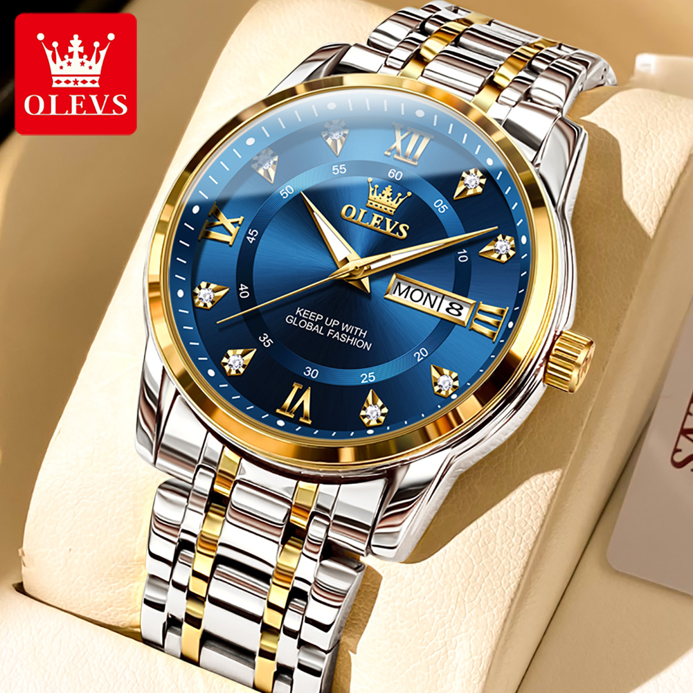 OLEVS 5513 Man Watch Stainless - đánh giá và giá Luxury Watch Business