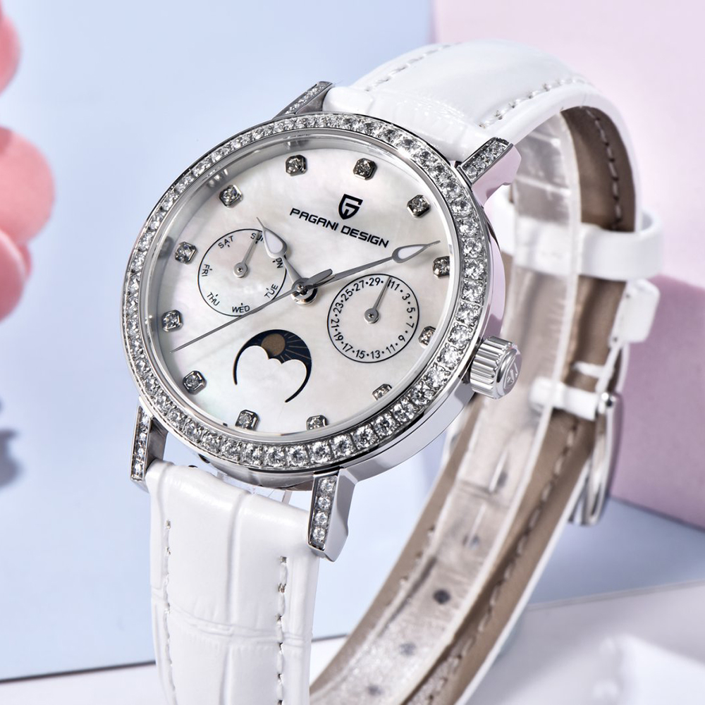 PAGANI DESIGN Women Quartz Wat - đánh giá và giá Luxury Watch Diamond