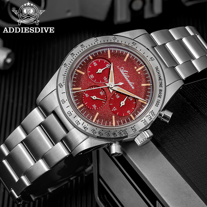 ADDIESDIVE AD2552 Chronograph  - đánh giá và giá Luxury Watch Levels