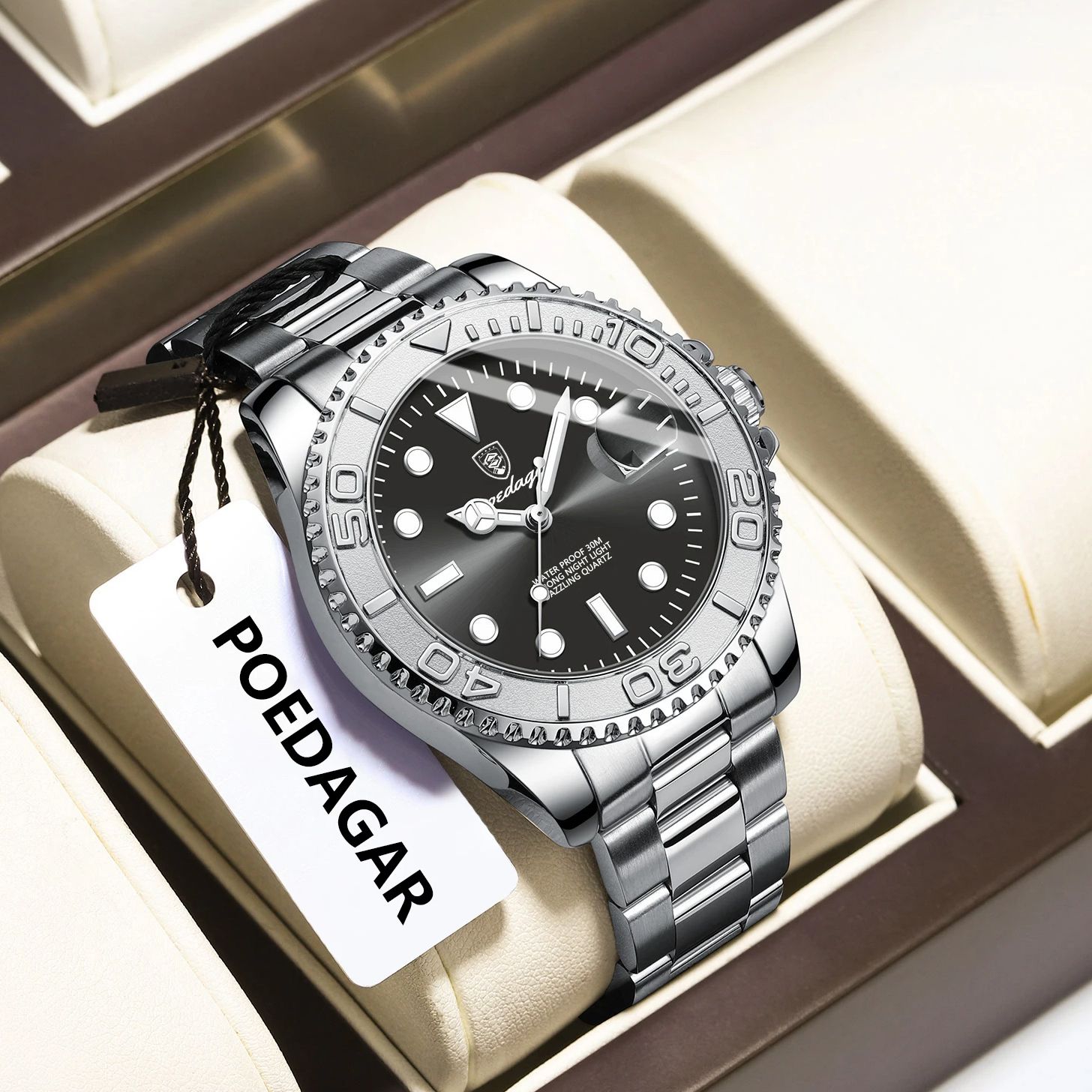 POEDAGAR Trendy Sport Man Watc - đánh giá và giá Luxury Watch Business