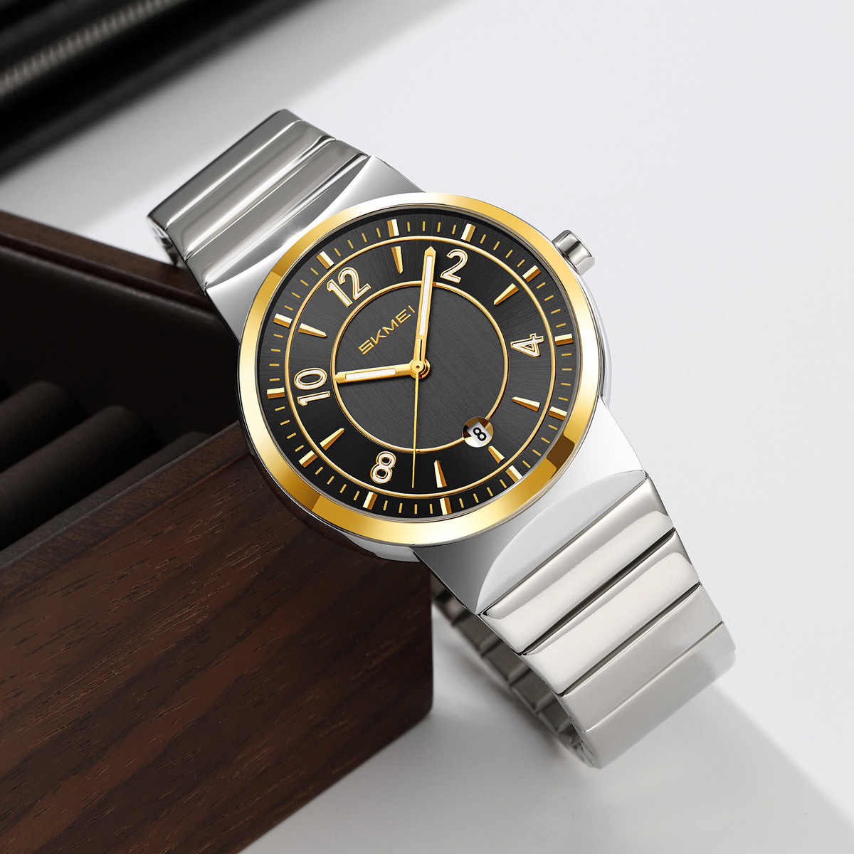 9401 Luxury Mens Steel Band Wa - đánh giá và giá Luxury Watch Business