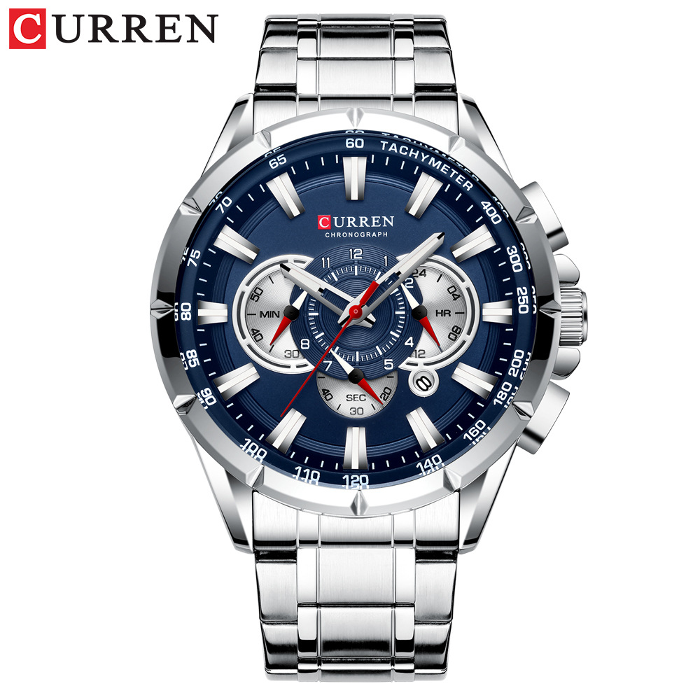 Curren/Carrion 8363 Men's Watc - đánh giá và giá Sapphire Crystal Display
