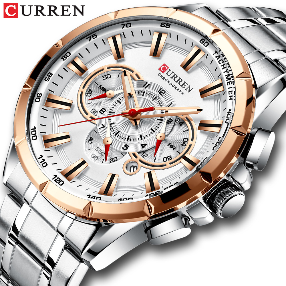 Curren/Carrion 8363 Men's Watc - đánh giá và giá Sapphire Crystal Display