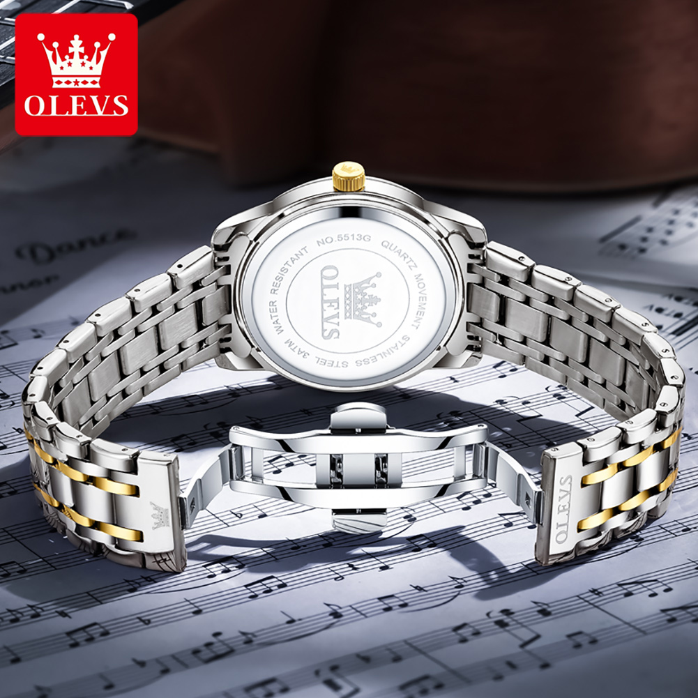 OLEVS Brand Fashion men's watc - đánh giá và giá Luxury Watch Business