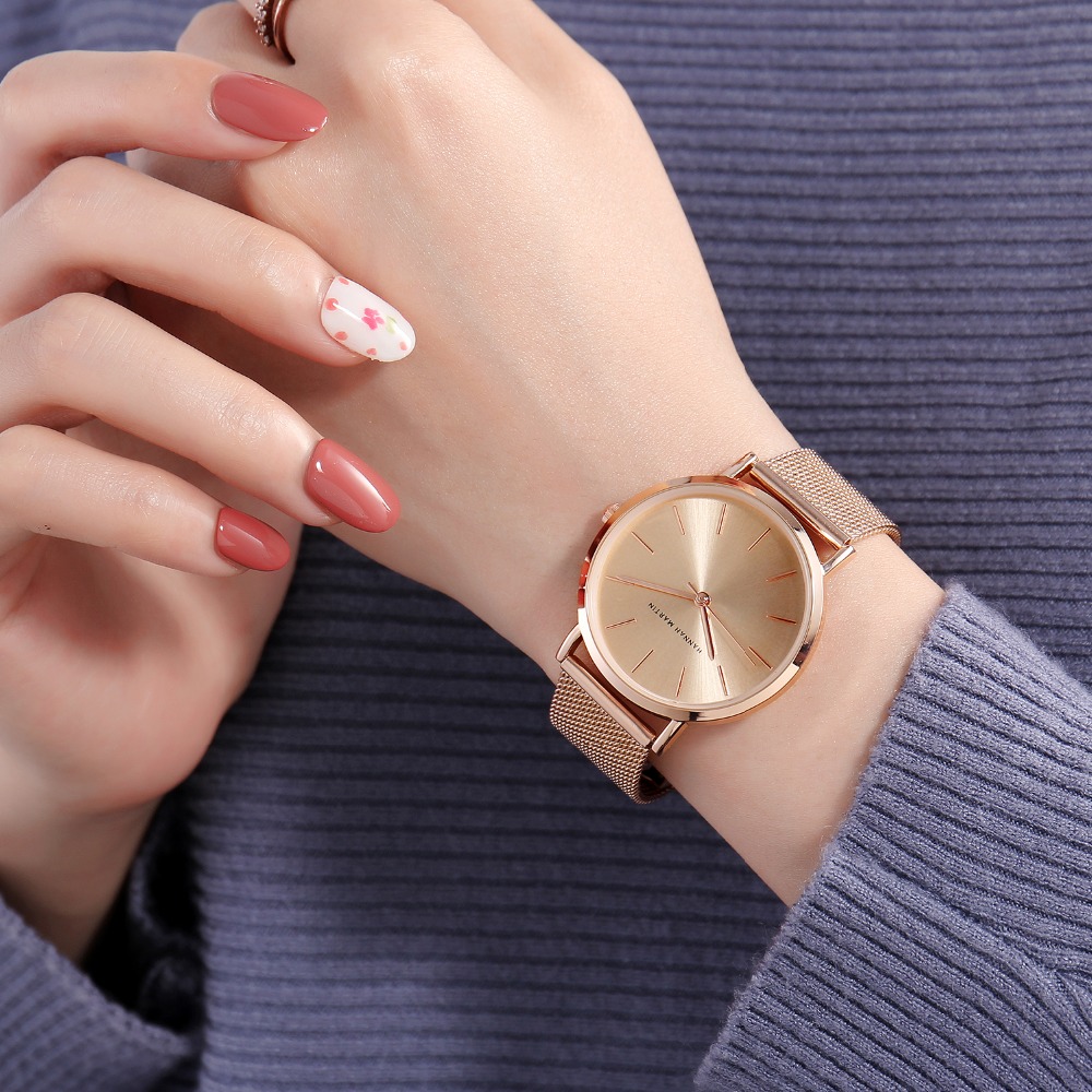 Cao Cấp Hàng Đầu HM Lưới Thép  - đánh giá và giá Luxury Watch Japanese