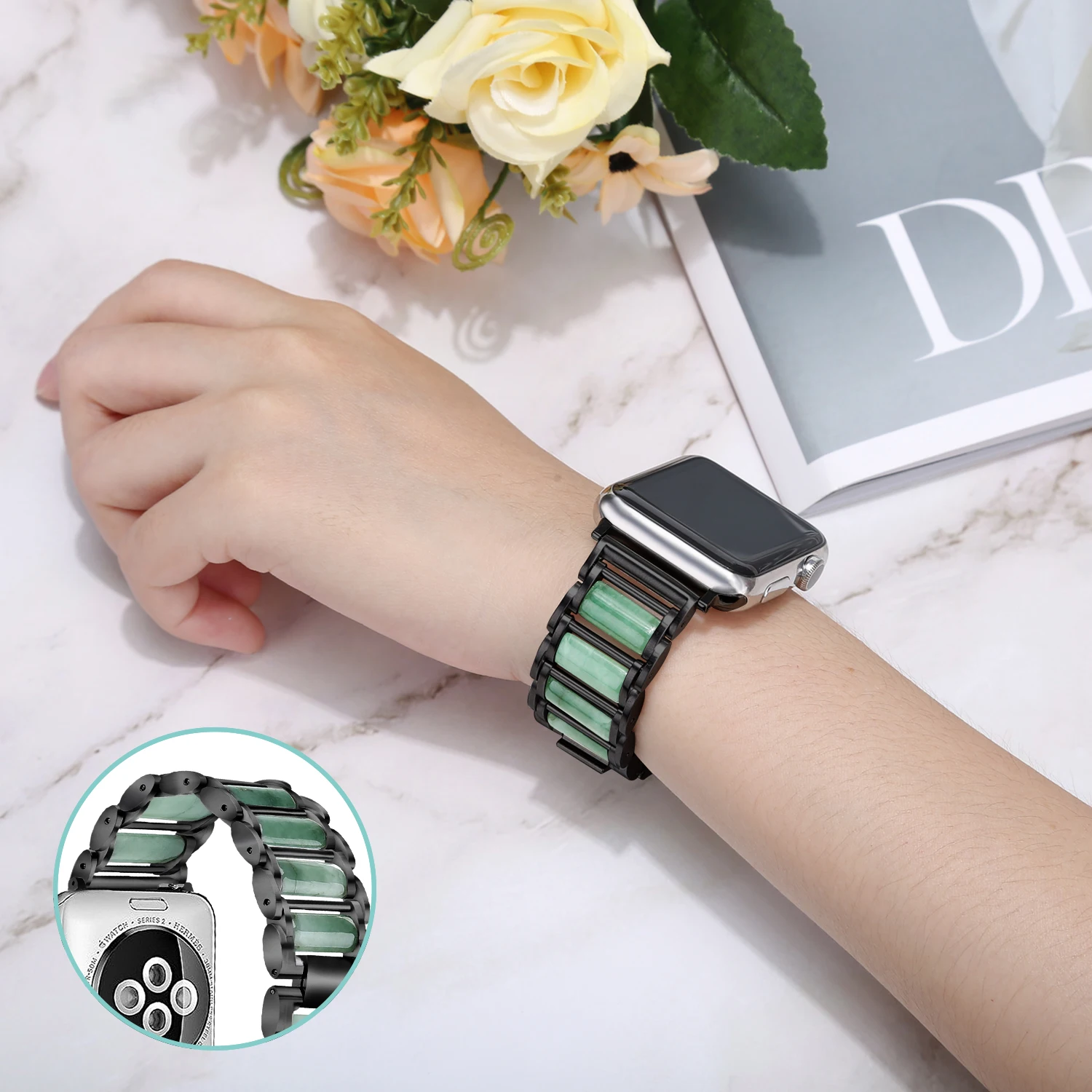 Emerald Jewellery+Metal Strap  - đánh giá và giá Luxury Watch E Jewellery