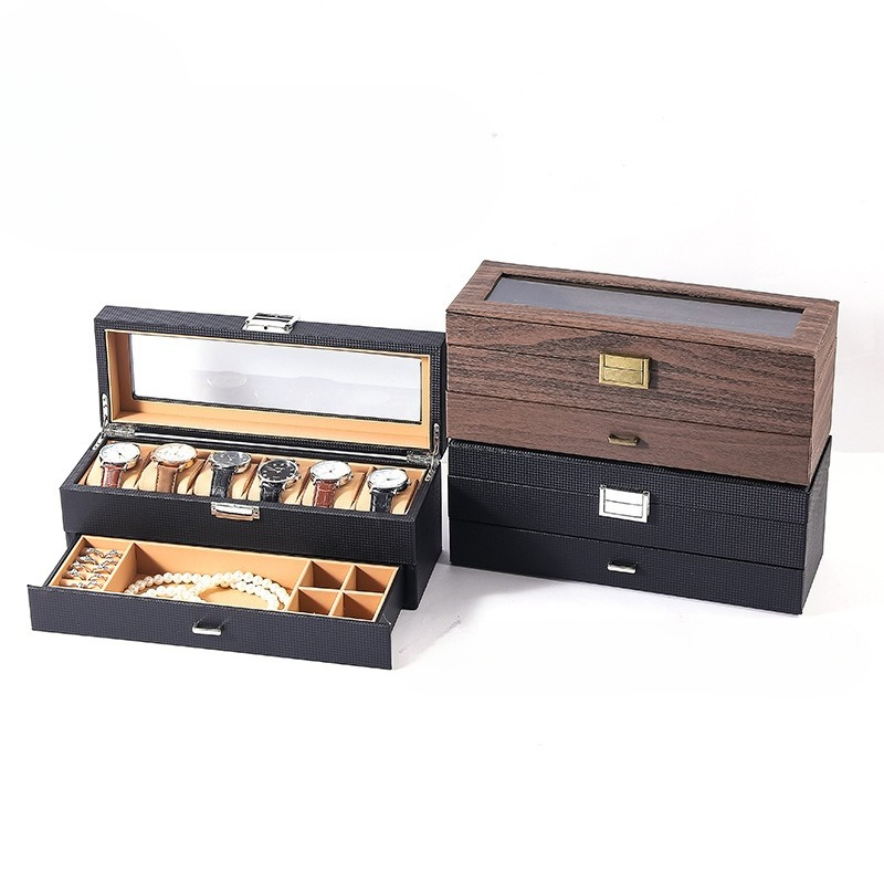 Leather Jewelry Box Retro Luxu - đánh giá và giá Luxury Watch E Jewellery