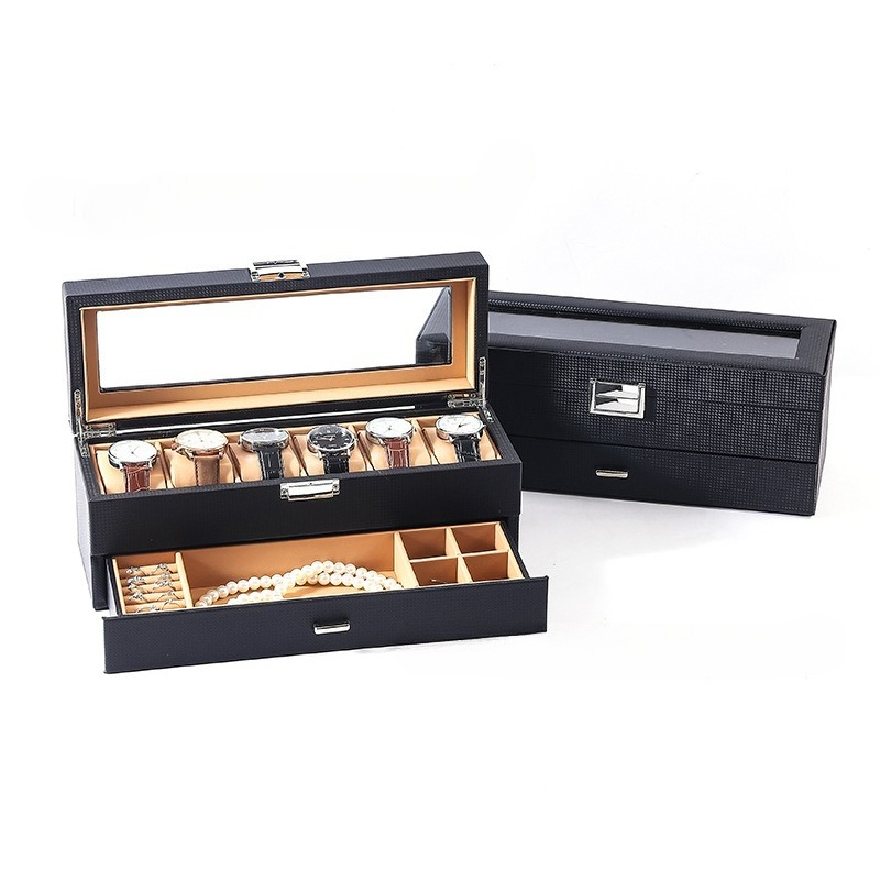Leather Jewelry Box Retro Luxu - đánh giá và giá Luxury Watch E Jewellery