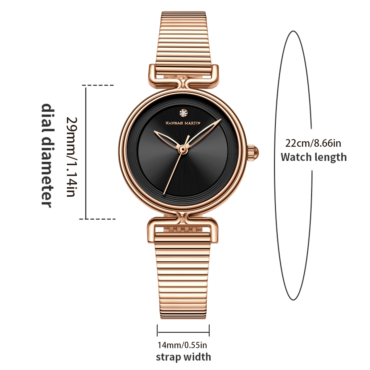 Hannah Martin Top Brand Origin - đánh giá và giá Luxury Watch Japanese