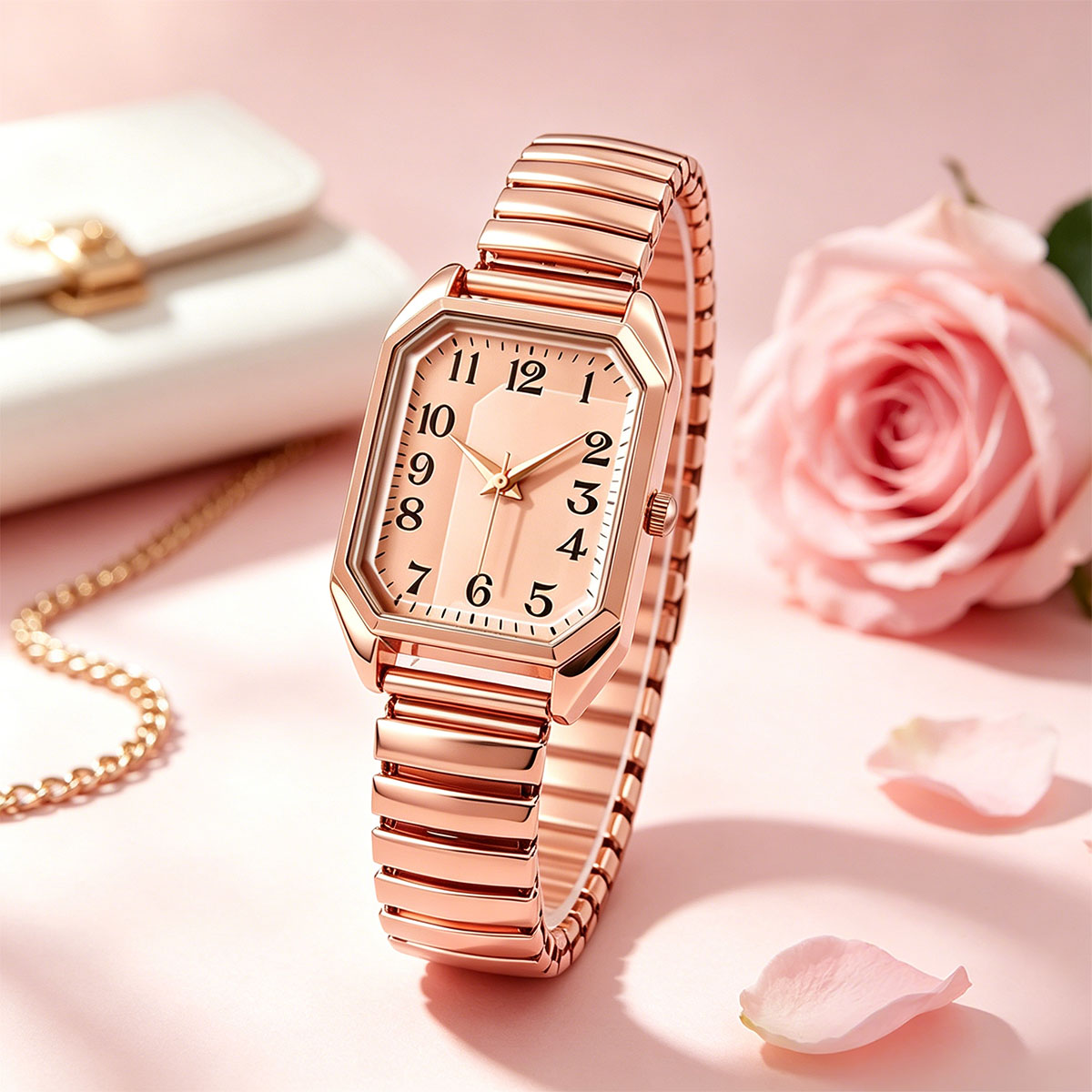 Women Octagonal Rectangle Quar - đánh giá và giá Luxury Watch Girl