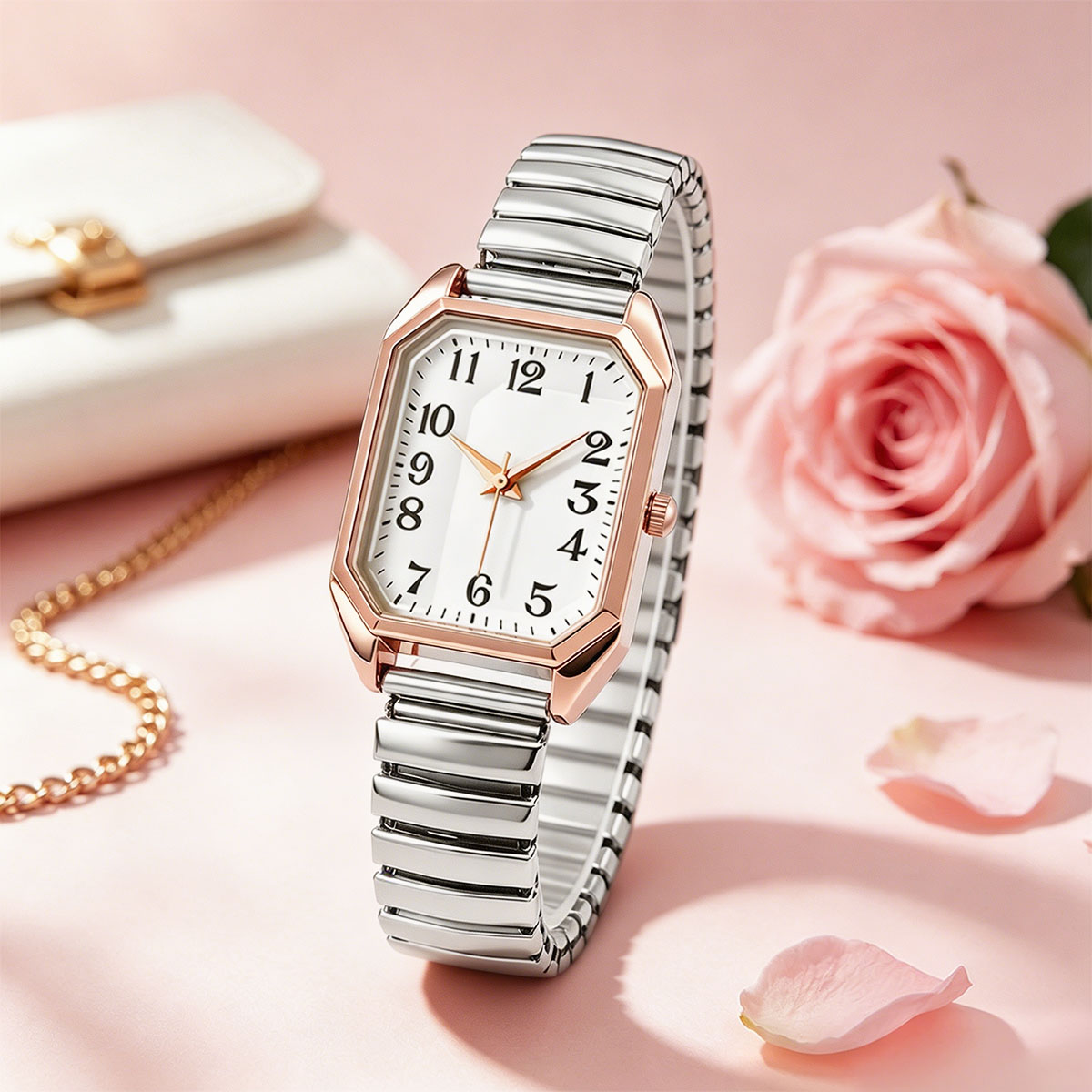 Women Octagonal Rectangle Quar - đánh giá và giá Luxury Watch Girl