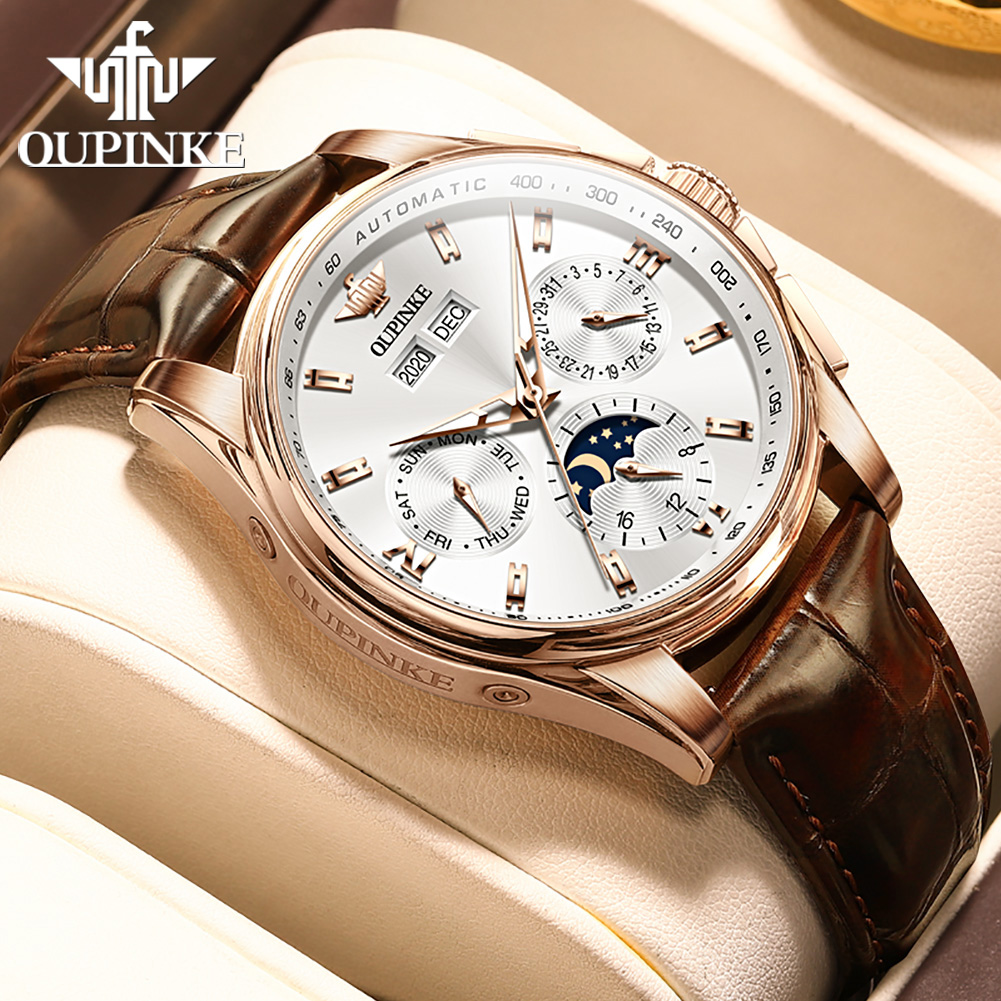 OUPINKE Men's Watches Casual T - đánh giá và giá Sapphire Crystal Display