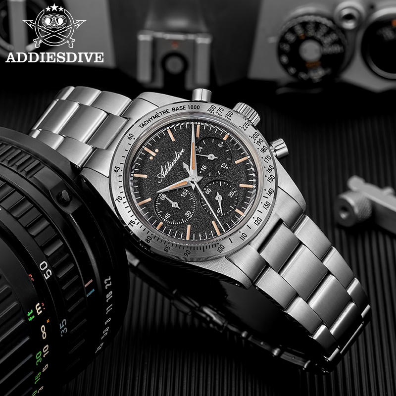 ADDIESDIVE NEW Chronograph Wat - đánh giá và giá Luxury Watch Levels