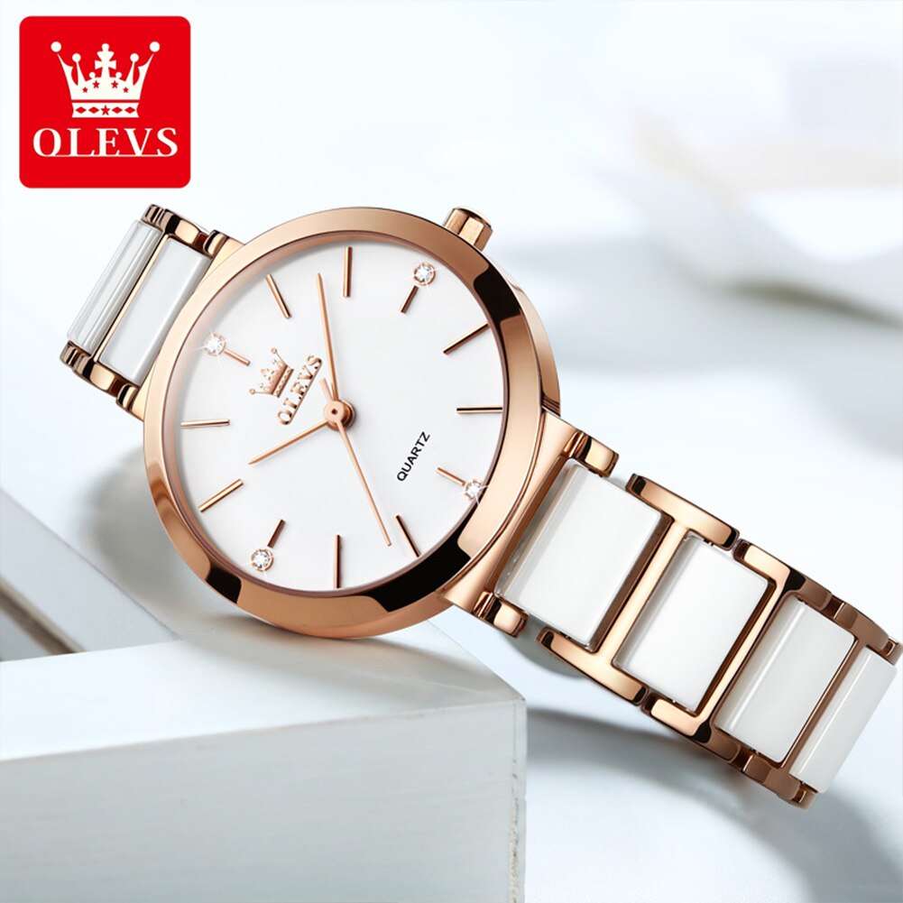 OLEVS Fashion Women Watches Re - đánh giá và giá Luxury Watch Girl