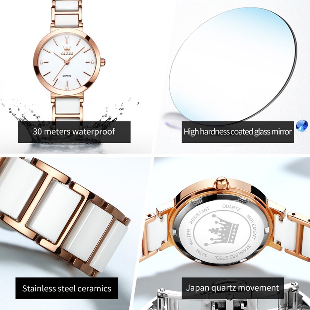 OLEVS Fashion Women Watches Re - đánh giá và giá Luxury Watch Girl