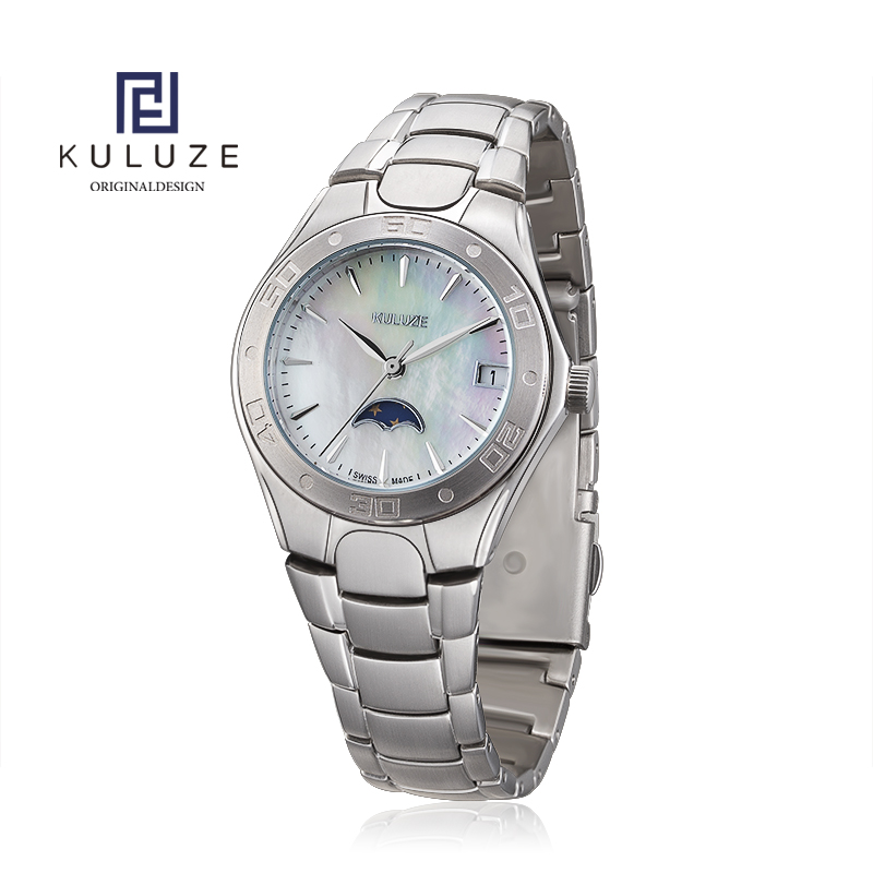 KULUZE Titan Đồng Hồ Thụy Sĩ R - đánh giá và giá Luxury Watch Moon Phase